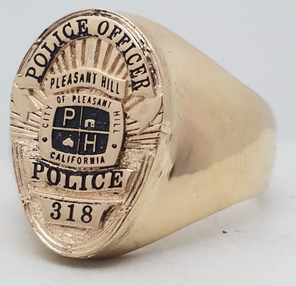 Your Badge Custom Solid Ring
