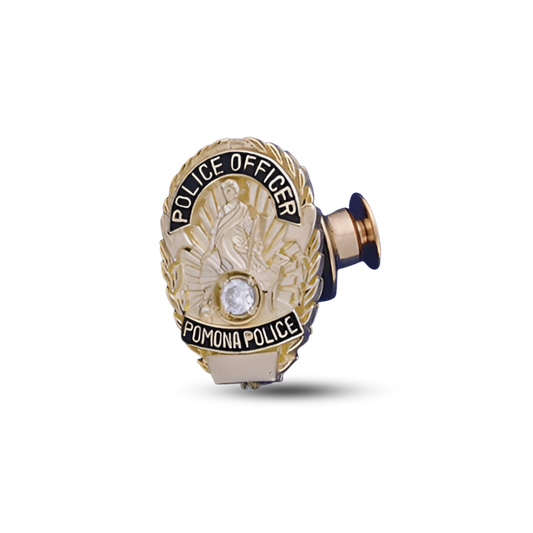Pomona Police Department Badge Tie Tac