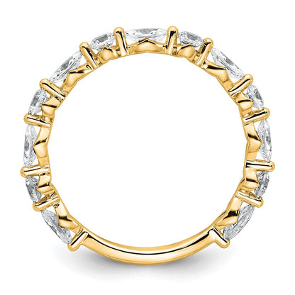 True Origin Lab Grown Diamond VS+ F+ Complete Wedding Band