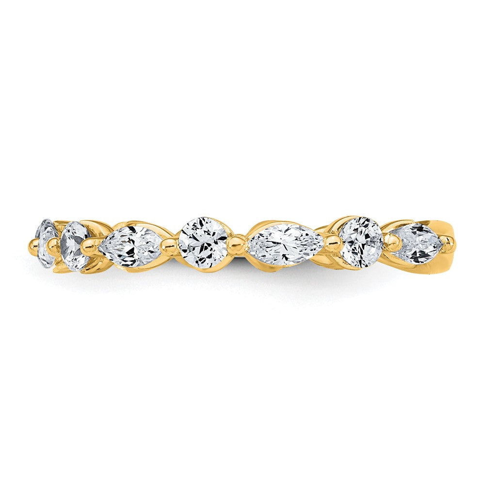 True Origin Lab Grown Diamond VS+ F+ Complete Wedding Band