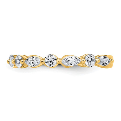 True Origin Lab Grown Diamond VS+ F+ Complete Wedding Band