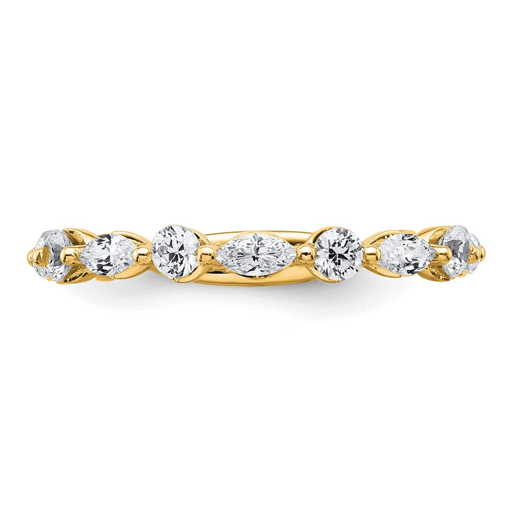 True Origin Lab Grown Diamond VS+ F+ Complete Wedding Band