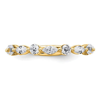 True Origin Lab Grown Diamond VS+ F+ Complete Wedding Band