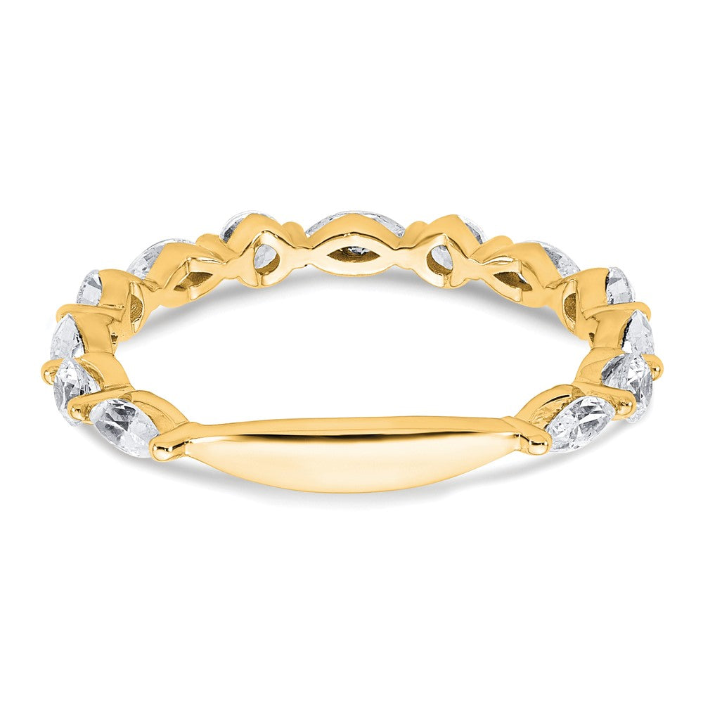 True Origin Lab Grown Diamond VS+ F+ Complete Wedding Band
