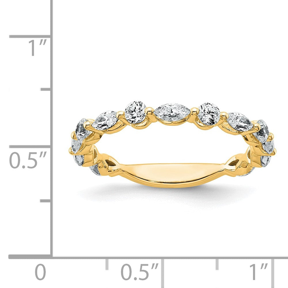 True Origin Lab Grown Diamond VS+ F+ Complete Wedding Band