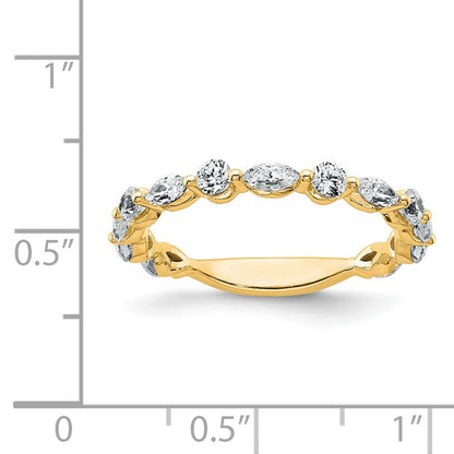 True Origin Lab Grown Diamond VS+ F+ Complete Wedding Band