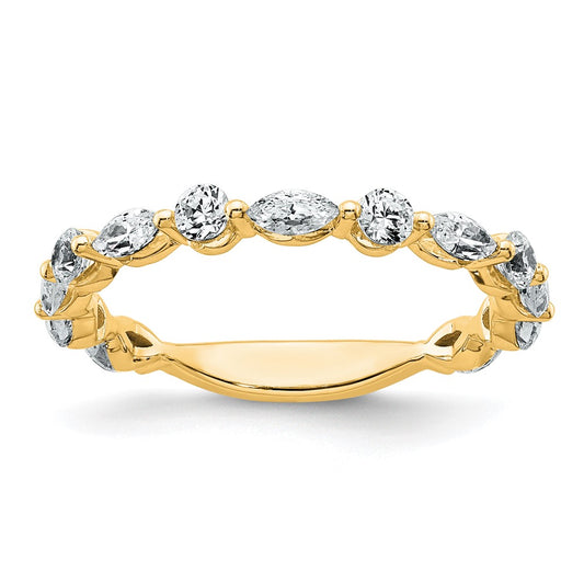 True Origin Lab Grown Diamond VS+ F+ Complete Wedding Band