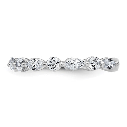 True Origin Lab Grown Diamond VS+ F+ Complete Wedding Band