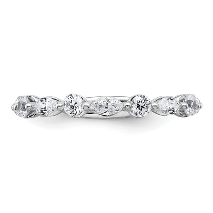 True Origin Lab Grown Diamond VS+ F+ Complete Wedding Band