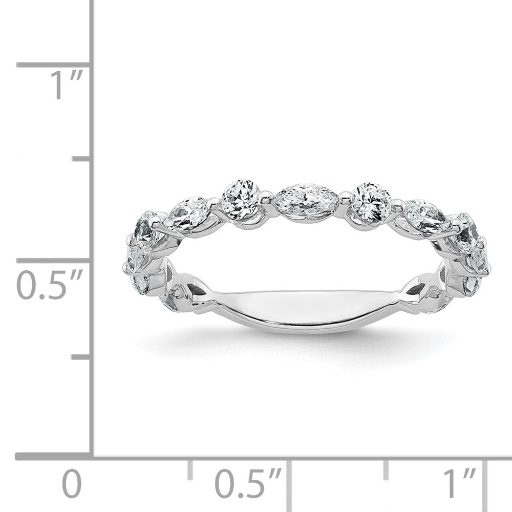 True Origin Lab Grown Diamond VS+ F+ Complete Wedding Band
