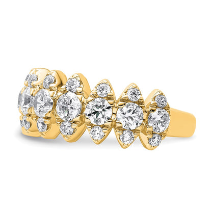 True Origin Lab Grown Diamond VS+ F+ Complete Band