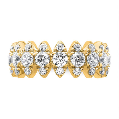 True Origin Lab Grown Diamond VS+ F+ Complete Band