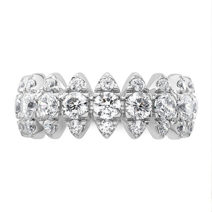 True Origin Lab Grown Diamond VS+ F+ Complete Band