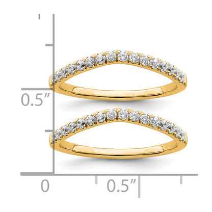 True Origin Lab Grown Diamond VS+ F+ Set of Two Complete Wedding Bands