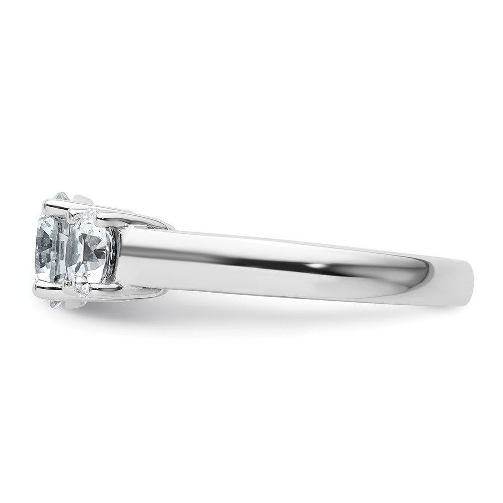 True Origin Lab Grown Diamond VS+ F+ Complete Round Three Stone Ring