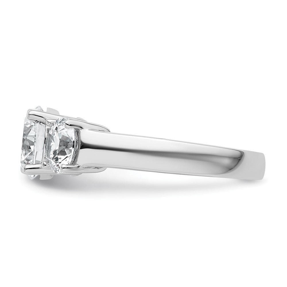 True Origin Lab Grown Diamond VS+ F+ Complete Round Three Stone Ring