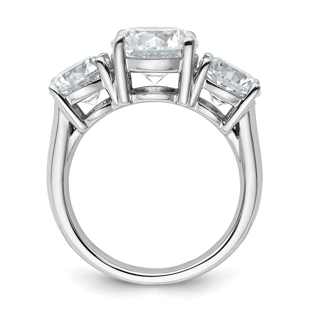 True Origin Lab Grown Diamond VS+ F+ Complete Round Three Stone Ring