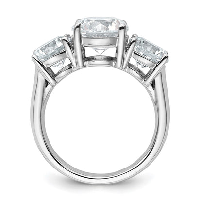 True Origin Lab Grown Diamond VS+ F+ Complete Round Three Stone Ring