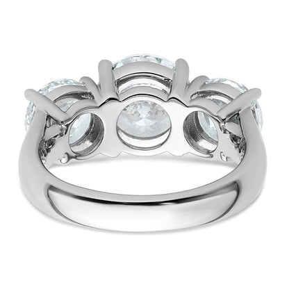 True Origin Lab Grown Diamond VS+ F+ Complete Round Three Stone Ring