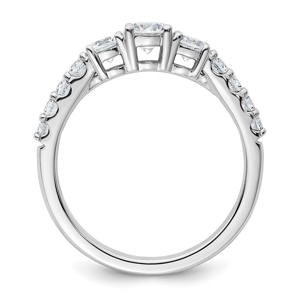 True Origin Lab Grown Diamond VS+ F+ Complete Round Three Stone Ring