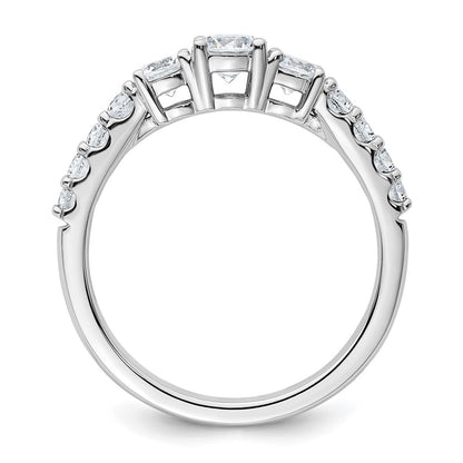 True Origin Lab Grown Diamond VS+ F+ Complete Round Three Stone Ring