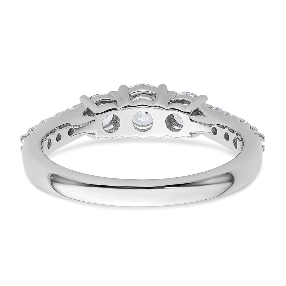 True Origin Lab Grown Diamond VS+ F+ Complete Round Three Stone Ring