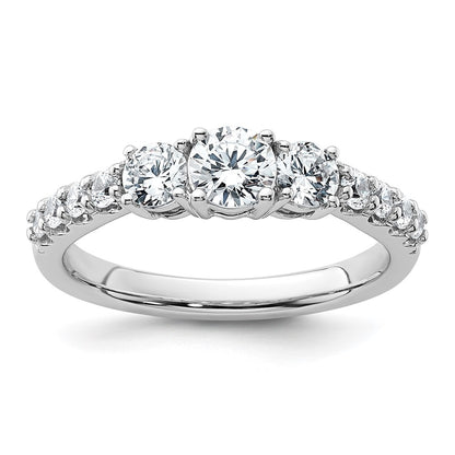 True Origin Lab Grown Diamond VS+ F+ Complete Round Three Stone Ring