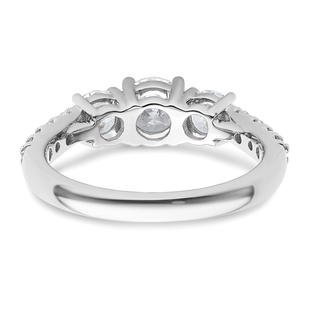 True Origin Lab Grown Diamond VS+ F+ Complete Round Three Stone Ring