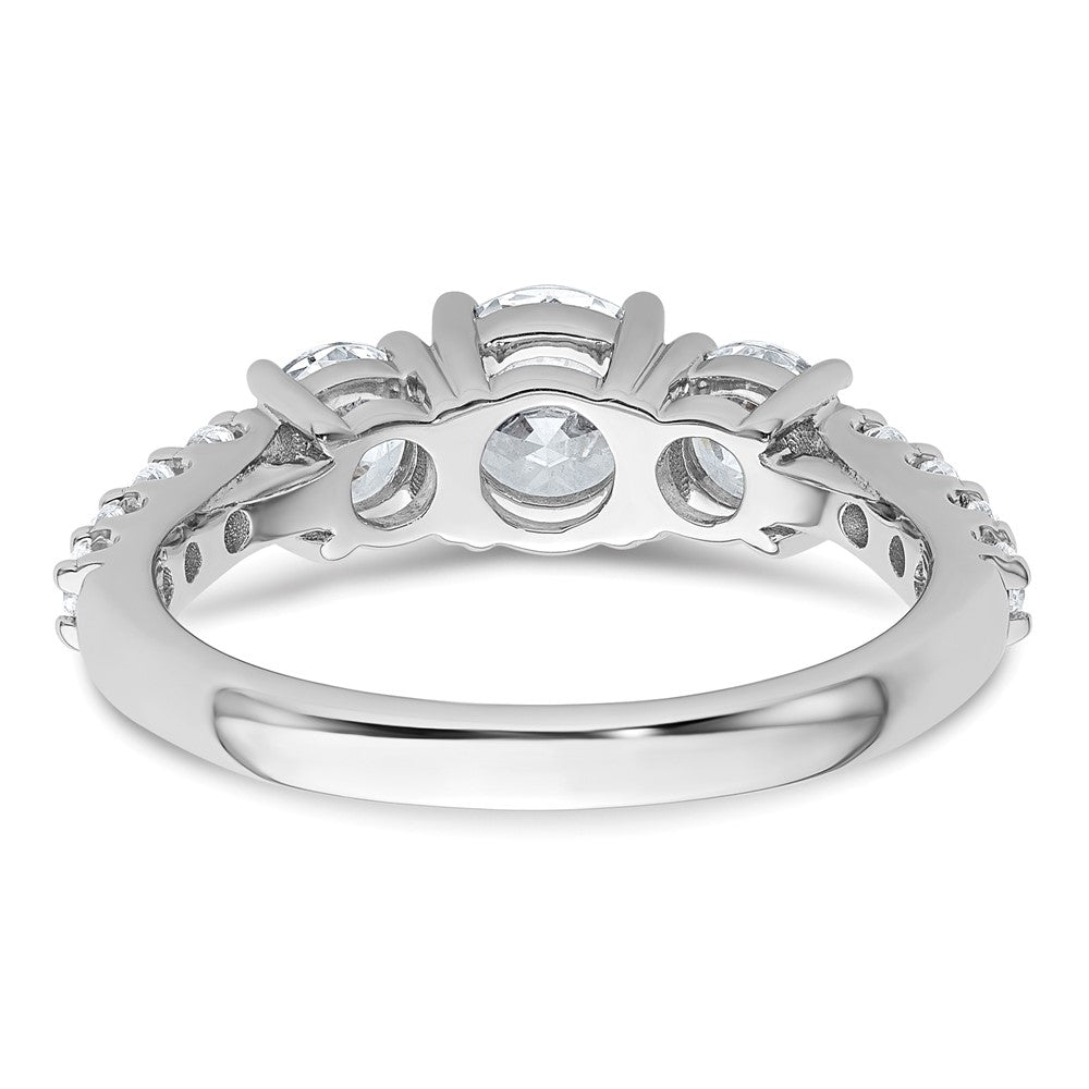 True Origin Lab Grown Diamond VS+ F+ Complete Round Three Stone Ring