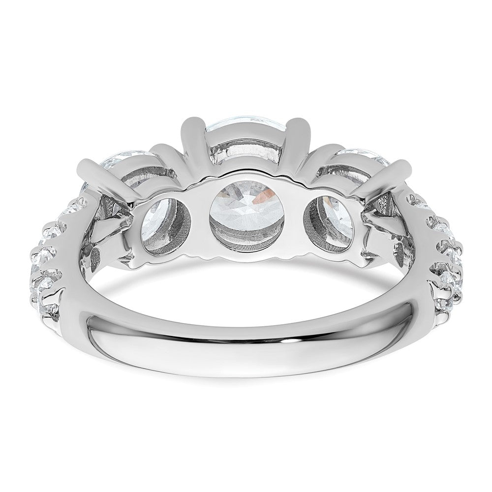 True Origin Lab Grown Diamond VS+ F+ Complete Round Three Stone Ring