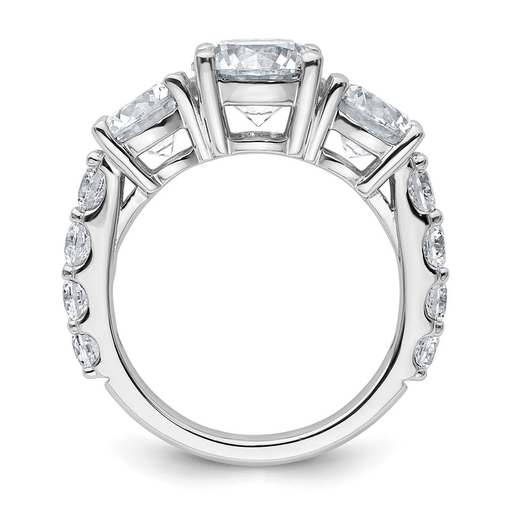 True Origin Lab Grown Diamond VS+ F+ Complete Round Three Stone Ring
