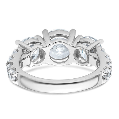 True Origin Lab Grown Diamond VS+ F+ Complete Round Three Stone Ring