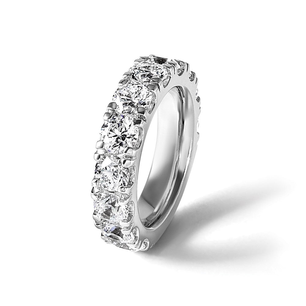 True Origin Lab Grown Diamond VS+ F+ Complete Round Eleven Stone Ring