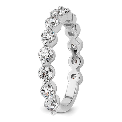 True Origin Lab Grown Diamond VS+ F+ Complete Round Thirteen Stone Ring