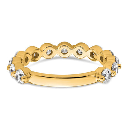 True Origin Lab Grown Diamond VS+ F+ Complete Round Thirteen Stone Ring