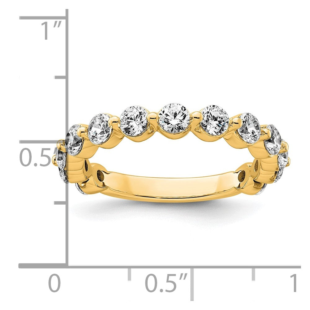 True Origin Lab Grown Diamond VS+ F+ Complete Round Thirteen Stone Ring