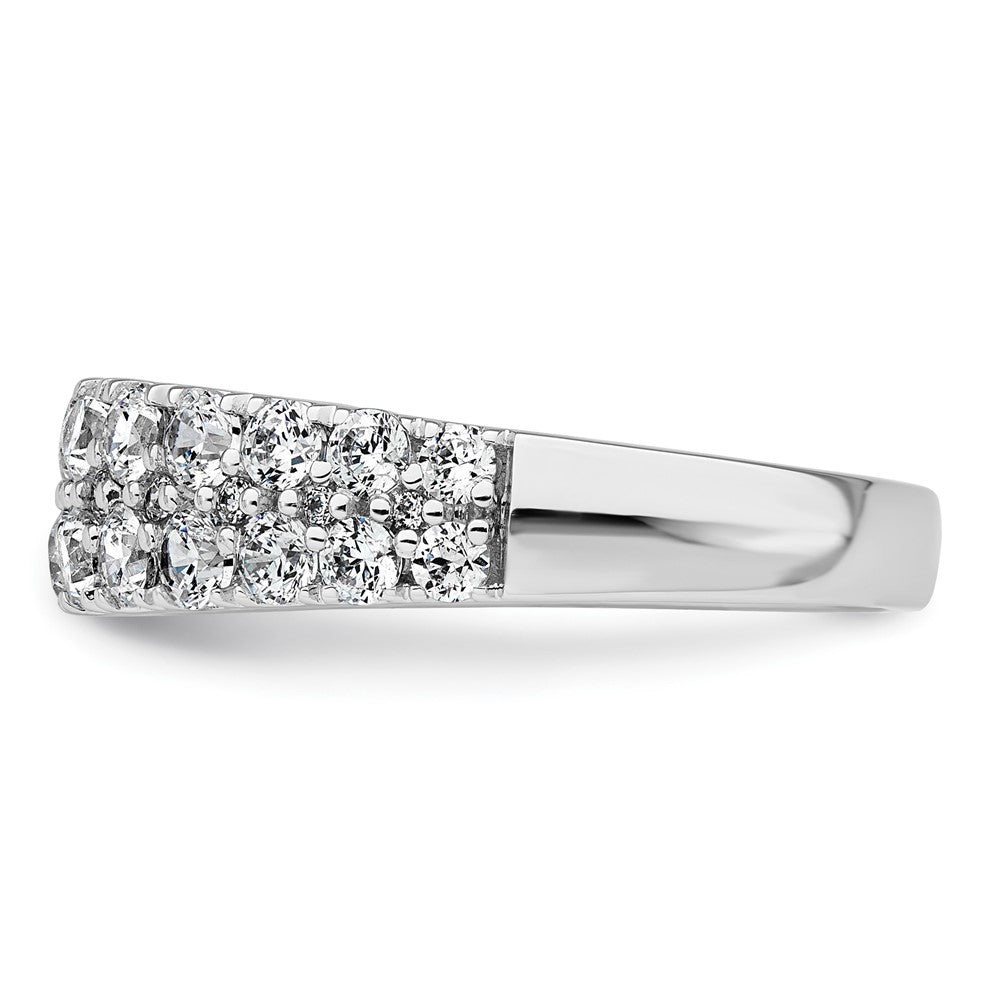 True Origin Lab Grown Diamond VS+ F+ Double Row Complete Band
