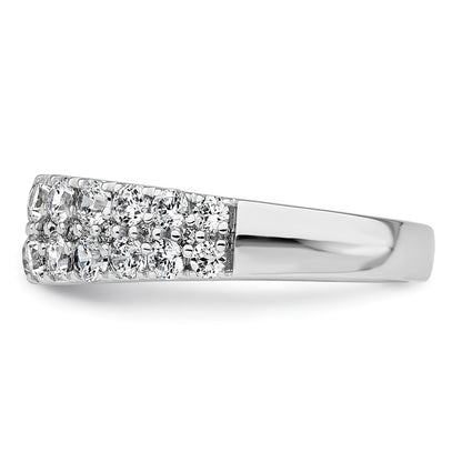 True Origin Lab Grown Diamond VS+ F+ Double Row Complete Band