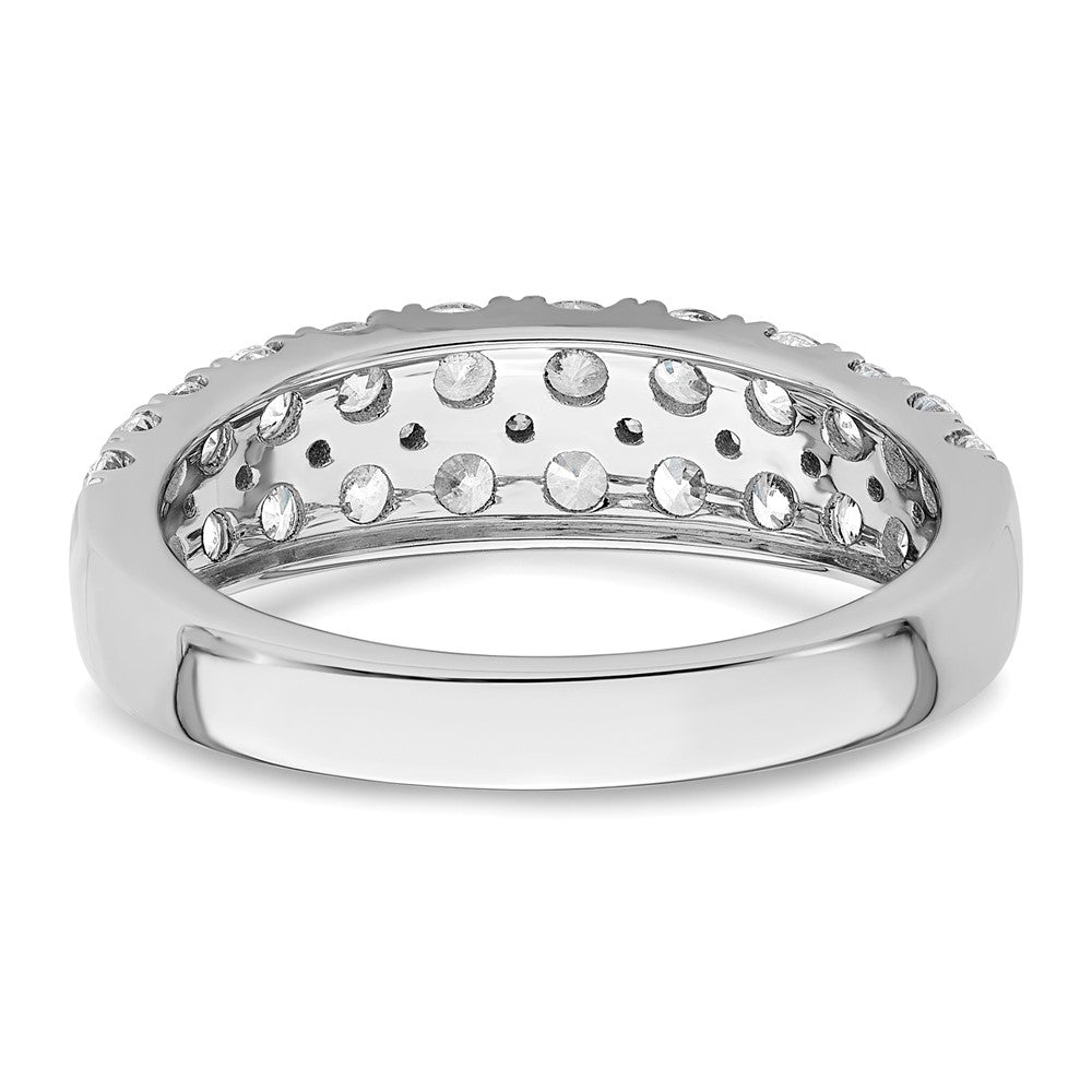 True Origin Lab Grown Diamond VS+ F+ Double Row Complete Band