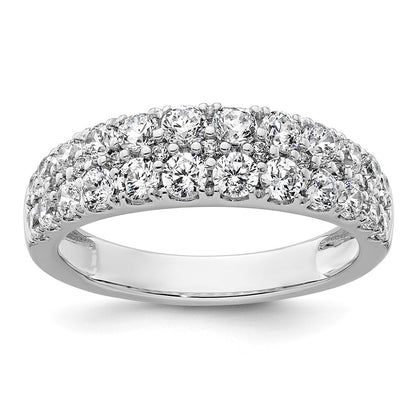 True Origin Lab Grown Diamond VS+ F+ Double Row Complete Band