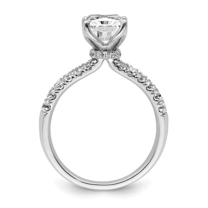 True Origin Lab Grown Diamond VS+ F+ Complete Radiant Engagement Ring