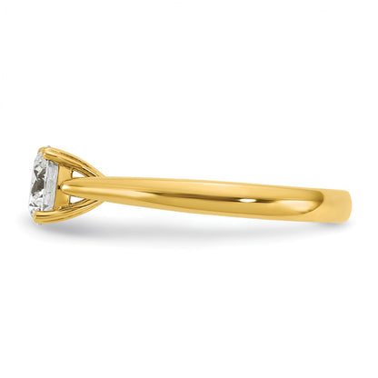 True Origin Lab Grown Diamond VS/SI+ G+ Round Solitaire Engagement Ring