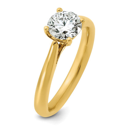 True Origin Lab Grown Diamond VS/SI+ G+ Round Solitaire Engagement Ring