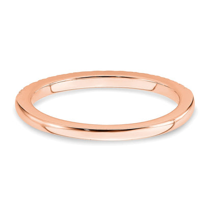 True Origin Lab Grown Diamond VS+ F+ Complete Wedding Band