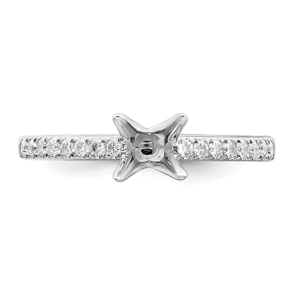 True Origin Lab Grown Diamond VS+ F+ Semi-Mount Round Engagement Ring