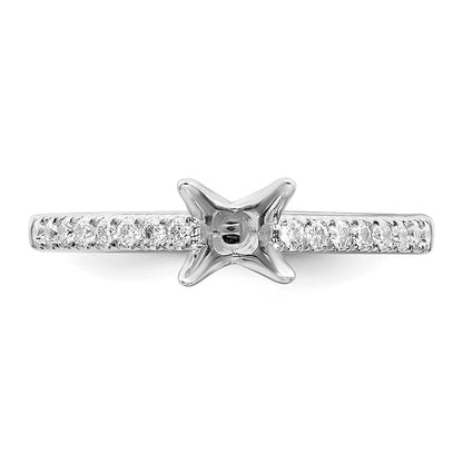 True Origin Lab Grown Diamond VS+ F+ Semi-Mount Round Engagement Ring