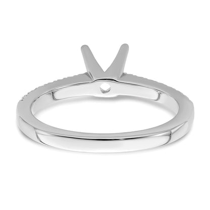 True Origin Lab Grown Diamond VS+ F+ Semi-Mount Round Engagement Ring