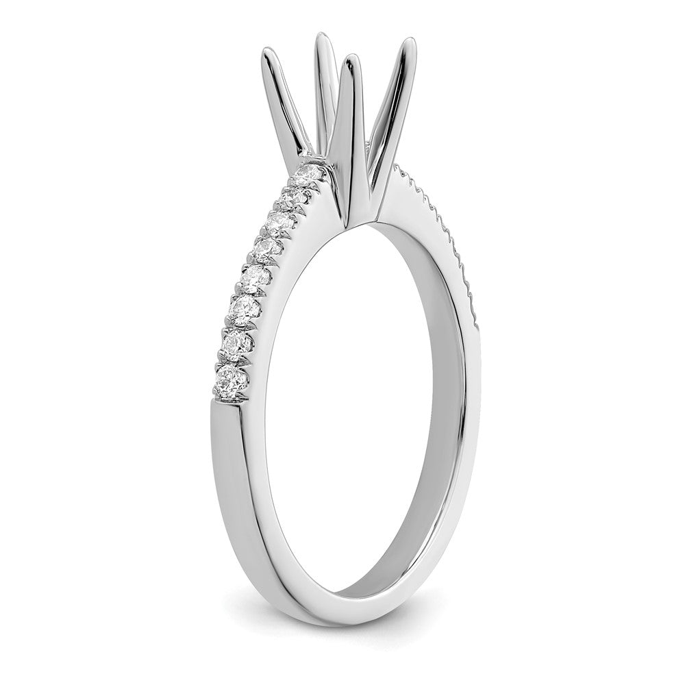 True Origin Lab Grown Diamond VS+ F+ Semi-Mount Round Engagement Ring