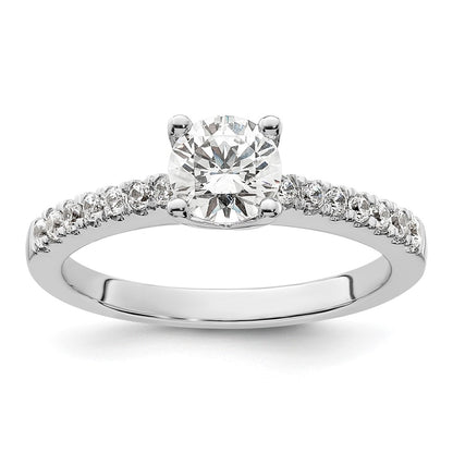 True Origin Lab Grown Diamond VS+ F+ Semi-Mount Round Engagement Ring
