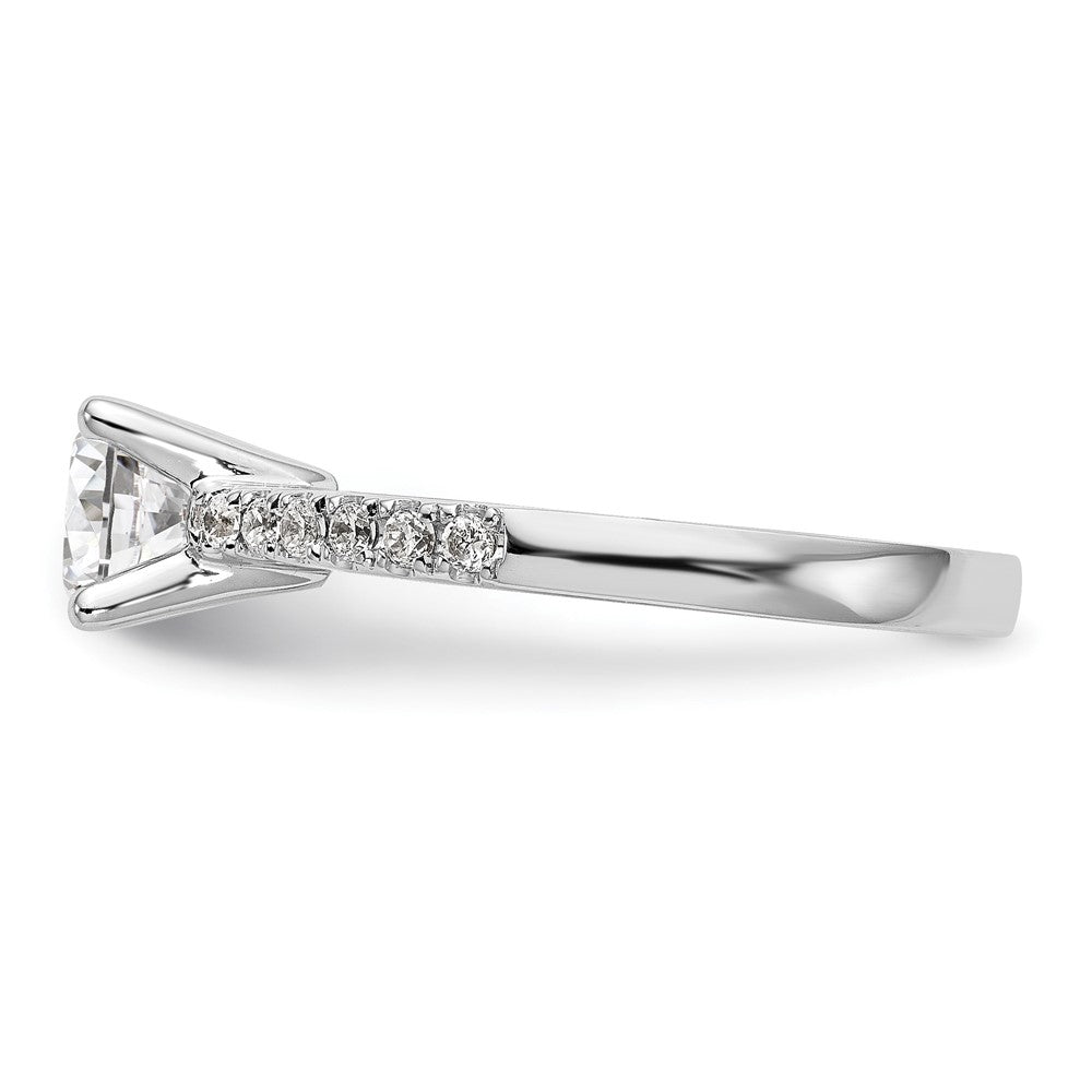 True Origin Lab Grown Diamond VS+ F+ Semi-Mount Round Engagement Ring